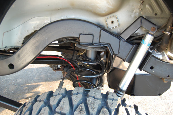 Jeep Wrangler 4.0 Inch Pro Series 3 Link Long Arm Lift Kit W/Rear 5 Inch Stretch 1997-2006 TJ Clayton Off Road