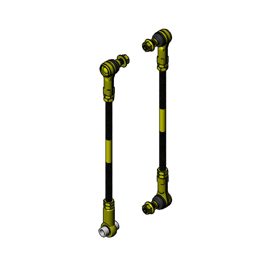 Jeep Wrangler Adjustable Front Sway Bar End Links 2018+ JL/JT Clayton Off Road