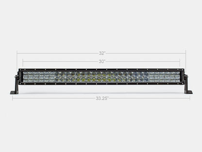 32 Inch Spot Dual Row 5D Optic OSRAM LED Bar Cali Raised LED