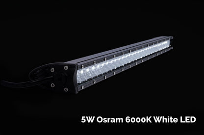 32 Inch Slim Single Row LED Bar Cali Raised LED
