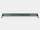 42 Inch Spot Curved Dual Row 5D Optic OSRAM LED Bar Cali Raised LED