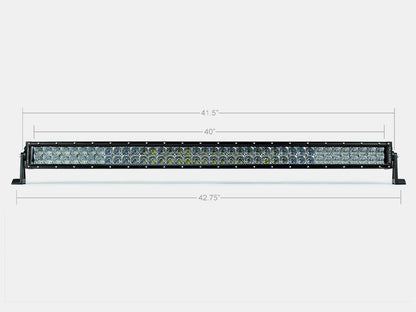 42 Inch Spot Dual Row 5D Optic OSRAM LED Bar Cali Raised LED