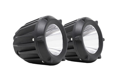 3.5 Inch Round Cannon LED Pods Pair Cali Raised LED