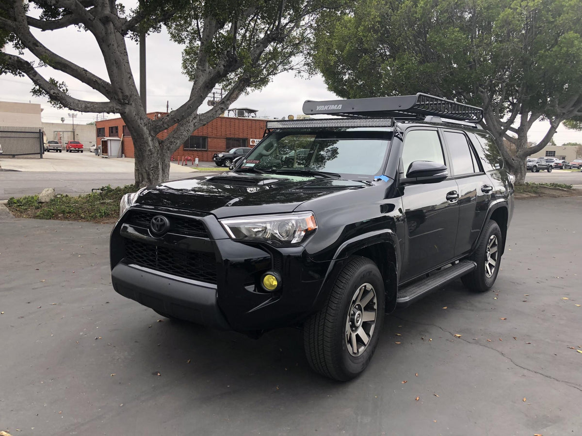 03-21 4Runner 52 Inch Curved LED Light Bar Roof Mounting Brackets Cali Raised LED
