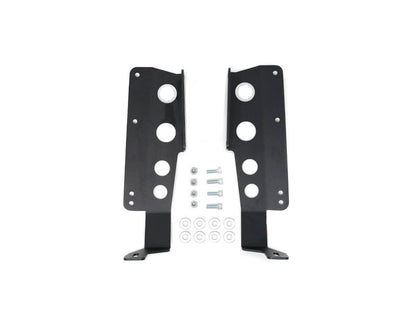 14-21 Tundra 42 Inch Hidden Grille Curved LED Light Bar Mounting Brackets Cali Raised LED