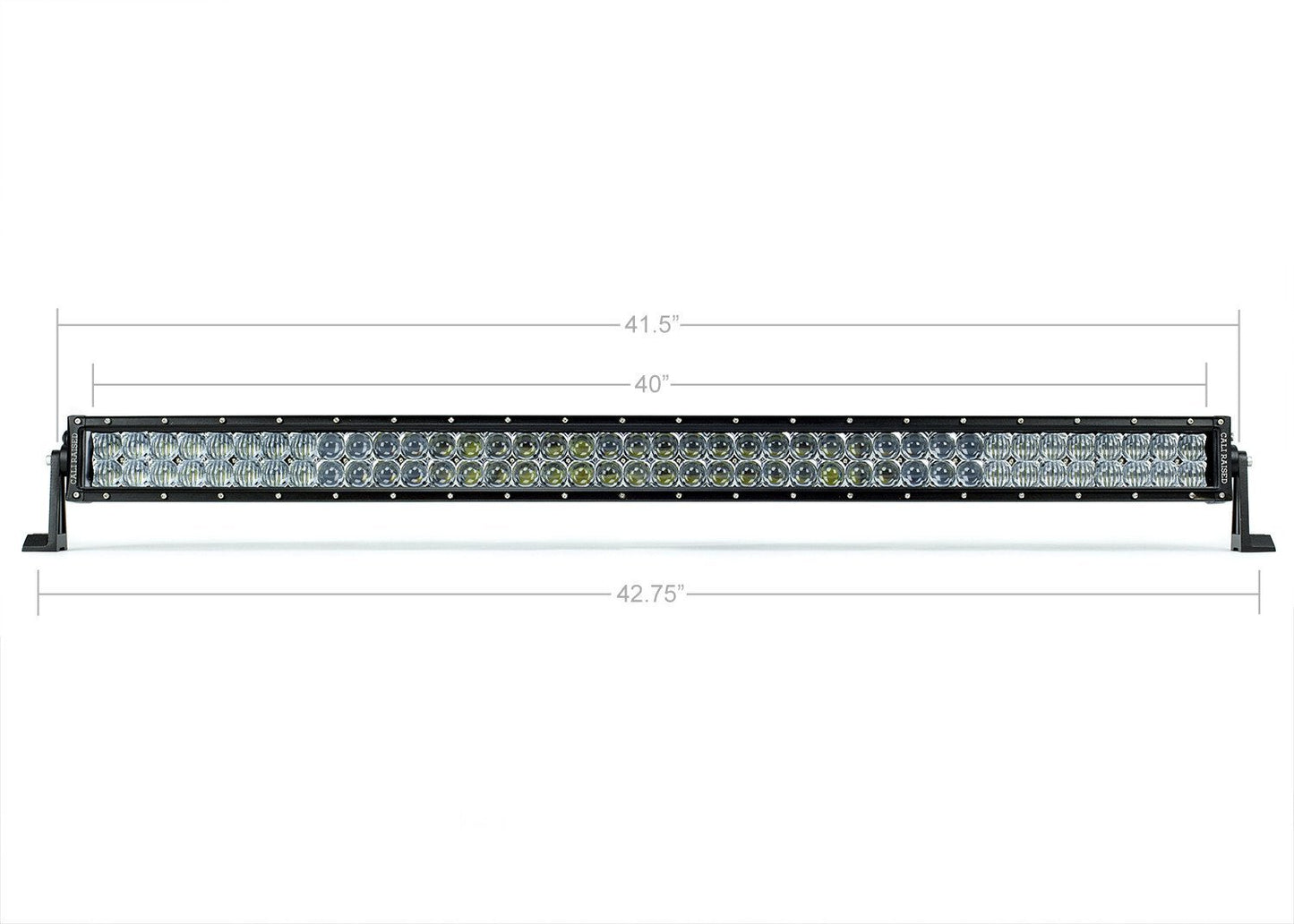 14-21 Tundra 42 Inch Hidden Grille Curved LED Light Bar Mounting Brackets Cali Raised LED