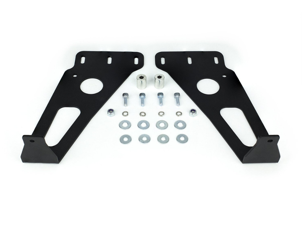 14-21 4Runner 32 Inch Hidden Grille LED Light Bar Mounting Brackets Cali Raised LED