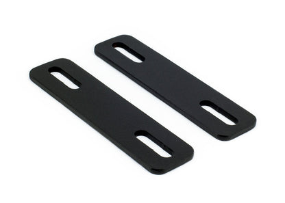 Ditch Light Bracket Extensions Black Semi Gloss Powdercoat Cali Raised LED