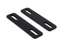 Ditch Light Bracket Extensions Black Semi Gloss Powdercoat Cali Raised LED
