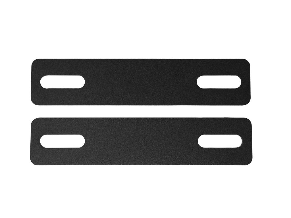 Ditch Light Bracket Extensions Black Semi Gloss Powdercoat Cali Raised LED