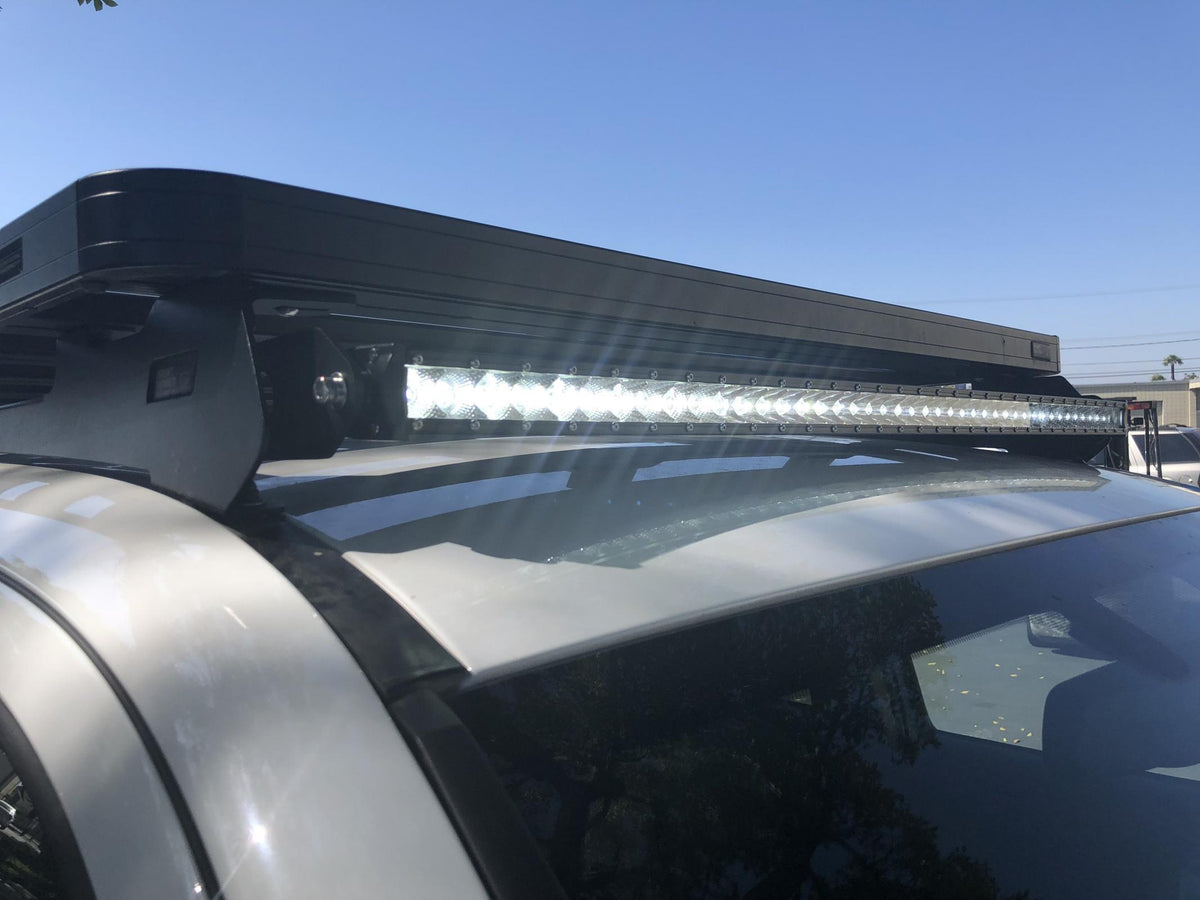 Front Runner Slimline Roof Rack LED Bar Mounting Brackets Cali Raised LED
