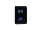 Small Style Toyota OEM Style Ditch Lights Switch Cali Raised LED