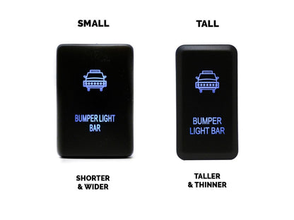 Small Style Toyota OEM Style Ditch Lights Switch Cali Raised LED