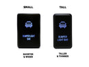 Small Style Toyota OEM Style Ditch Lights Switch Cali Raised LED