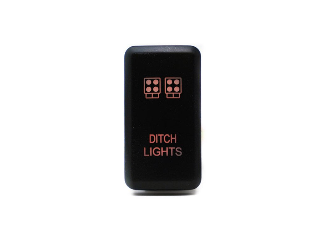 Toyota OEM Style Ditch Lights Switch Blue Cali Raised LED