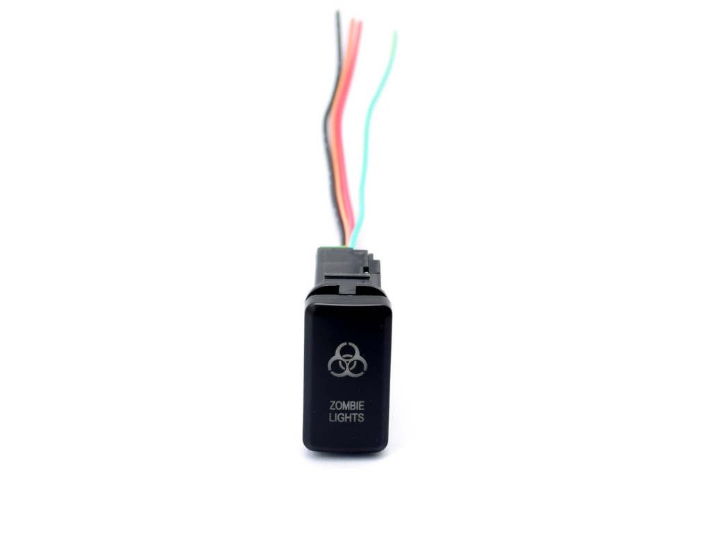 Toyota OEM Style ZOMBIE LIGHTS Switch Cali Raised LED