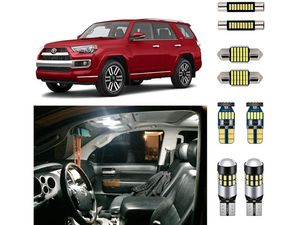 10-21 Toyota 4Runner 16pc LED Bulb Replacement Kit Cali Raised LED