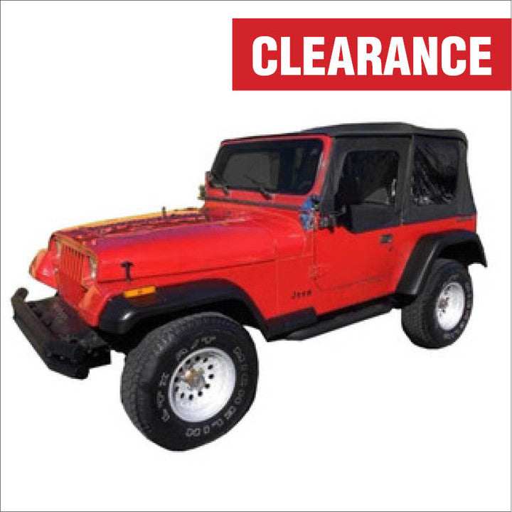 King 4WD Replacement Soft Top - Black Diamond - YJ