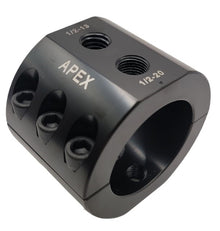 Stabilizer Clamp, 1.5 Inch ID, Black, Universal - Includes hardware for Fox ATS, Standard, Falcon Apex Chassis