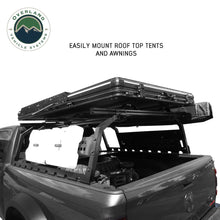 Overland Vehicle Systems Discovery Rack with Side Cargo Plates, With Front Cargo Tray System Kit Full Size Truck Short Bed Application