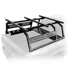 Overland Vehicle Systems Discovery Rack with Side Cargo Plates, With Front Cargo Tray System Kit Mid Size Truck Short Bed Application