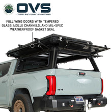 Overland Vehicle Systems Expedition - Truck Cap W/Full Wing Window Doors, Front and Rear Windows & 3rd Brake Light