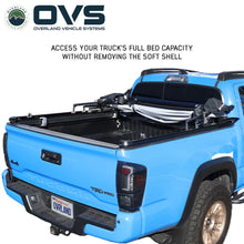Overland Vehicle Systems Explorer Soft Shell - Black Diamond Canvas and Aluminum Frame 2016-2023 Tacoma