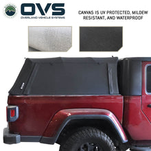 Overland Vehicle Systems Explorer Soft Shell - Black Diamond Canvas and Aluminum Frame 2020-2026 Gladiator
