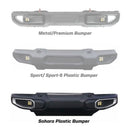 Baja Designs 18-20 Jeep Wrangler JL Sahara Fog Squadron Sport Fog Pocket Kit - Clear