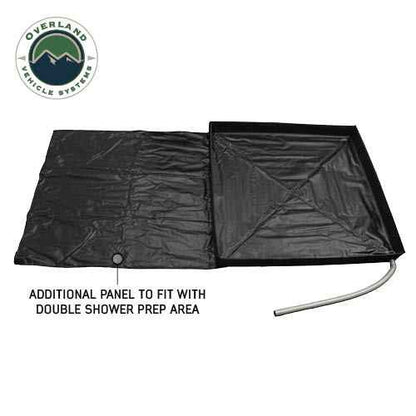 Overland Vehicle Systems HD Nomadic Shower - Double Shower Floor Basin