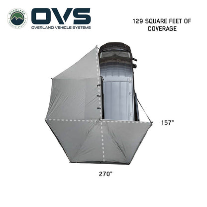 Overland Vehicle Systems HD Nomadic - Awning Bracket Kit, 270 & 180