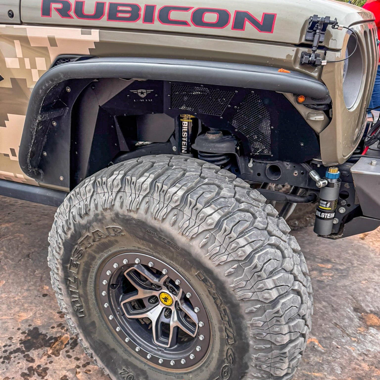Jeep JT Battle Ready Max Flow Aluminum Inner Fender Kit - Front