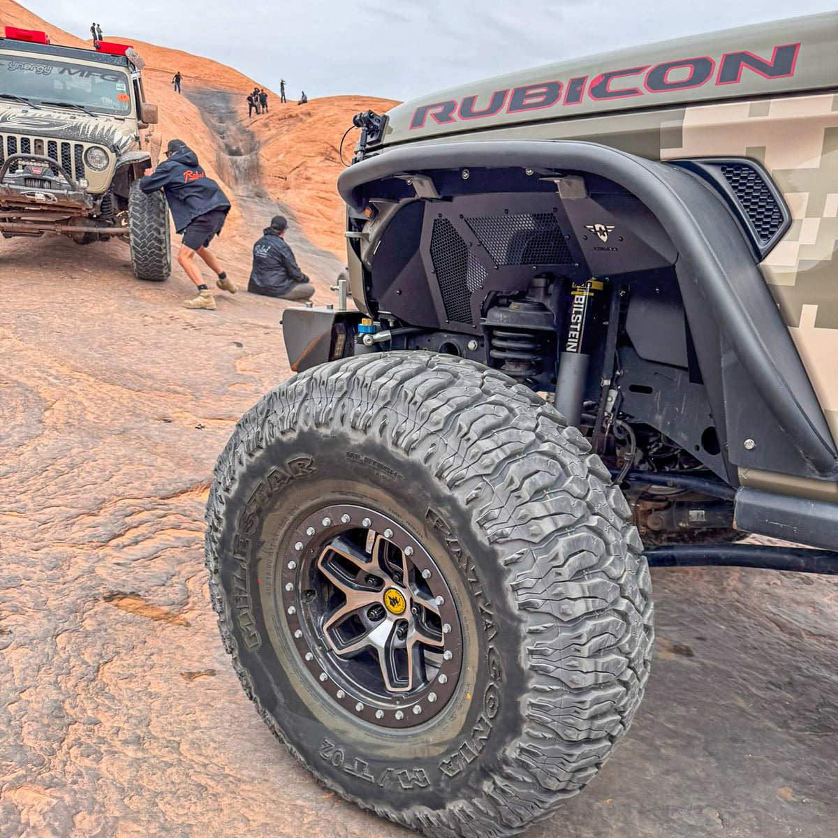 Jeep JL/JLU Battle Ready Max Flow Aluminum Inner Fender Kit - Front