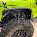 Jeep JK/JKU Battle Ready Max Flow Aluminum Inner Fender Kit - Front
