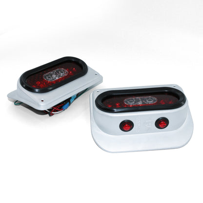 Jeep JK/JKU Tail Gunner LED Tail Lights Raw