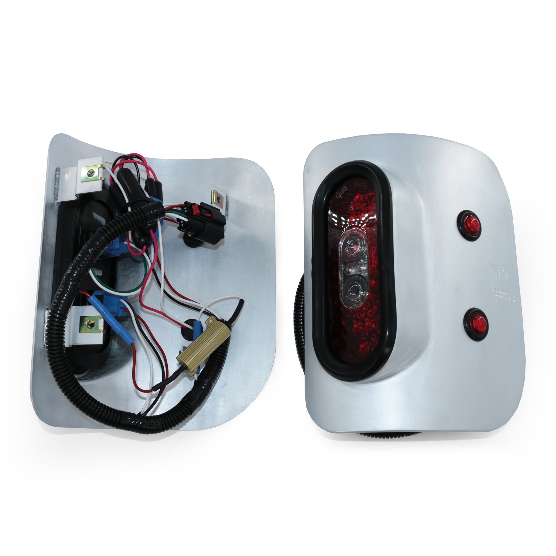 Jeep JT Gladiator Tail Gunner LED Tail Lights Raw