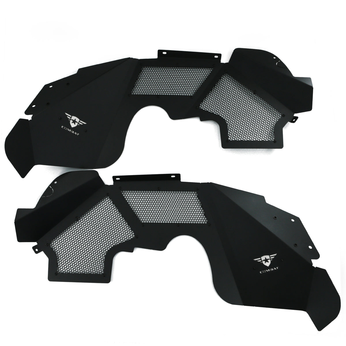 Jeep JK/JKU Battle Ready Max Flow Aluminum Inner Fender Kit - Front