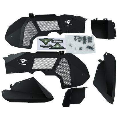 Jeep JT Battle Ready Max Flow Aluminum Inner Fender Kit - Front
