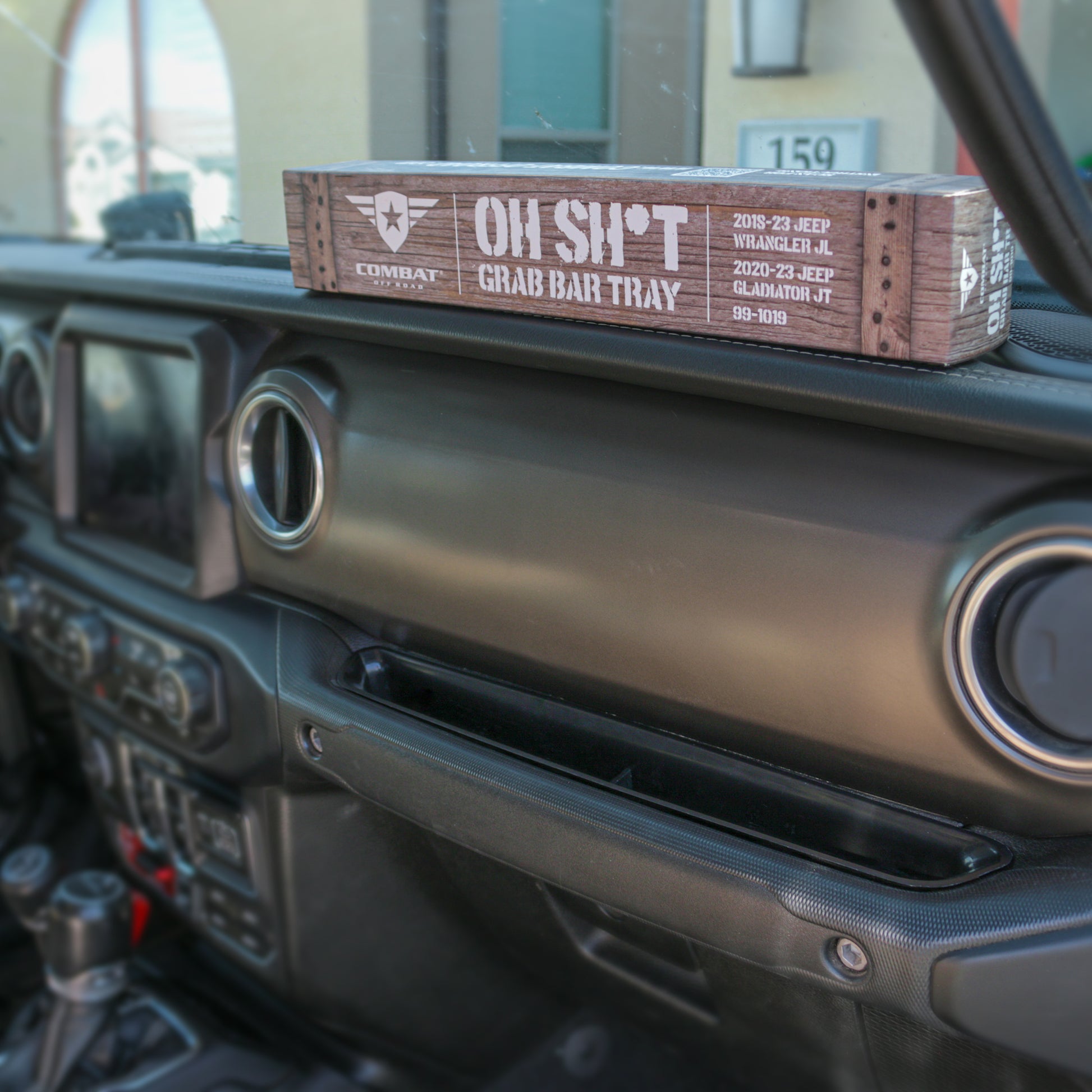 OH SHT Grab Bar Tray - Jeep JL/JT 2018-2023