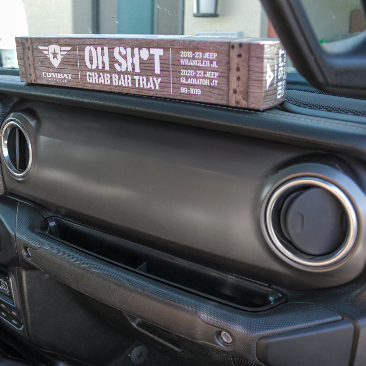 OH SHT Grab Bar Tray - Jeep JL/JT 2018-2023