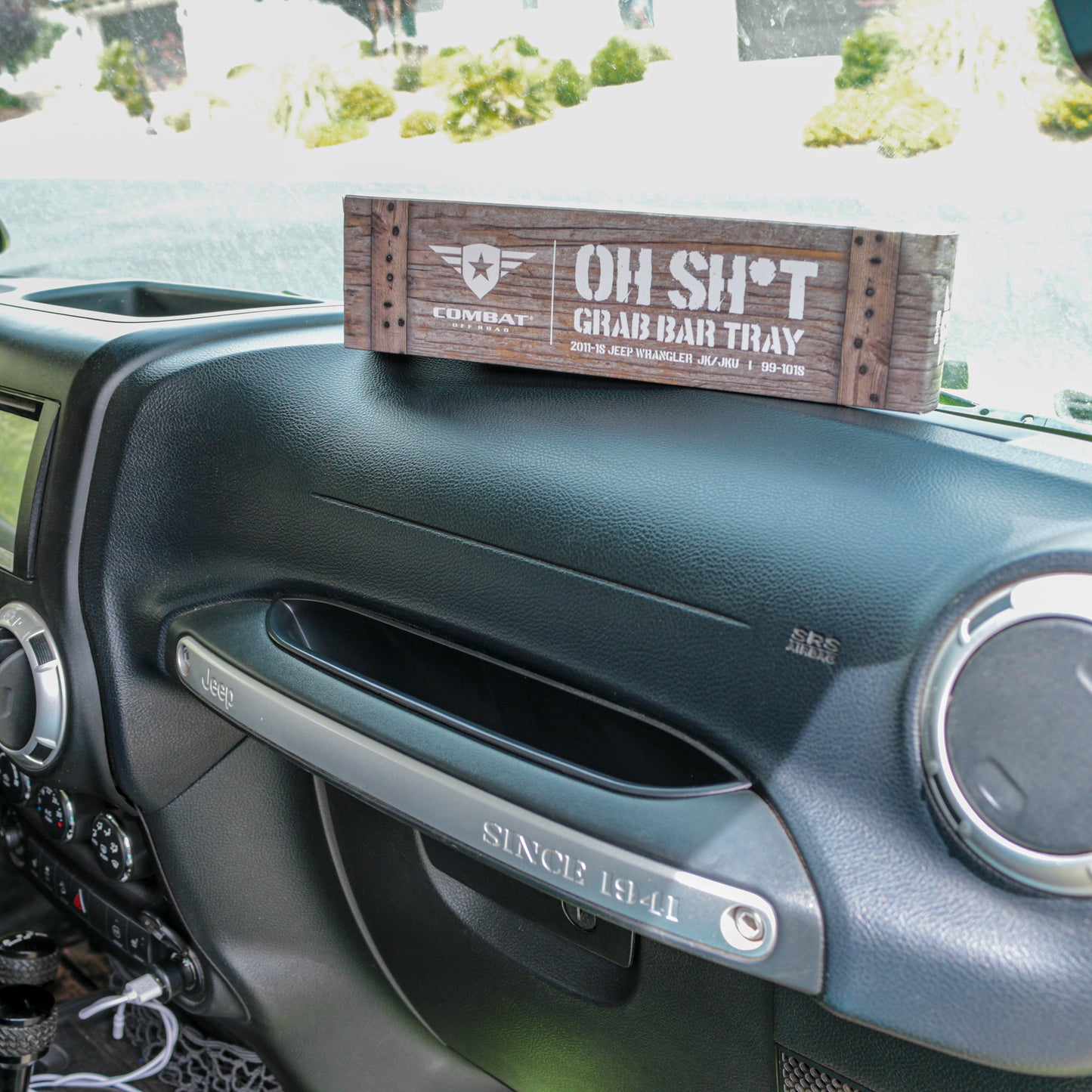 OH SHT Grab Bar Tray - Jeep JK 2011-18