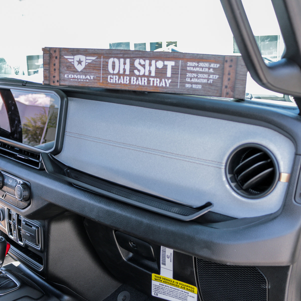 OH SHT Grab Bar Tray - Jeep JL/JT 2024-2026