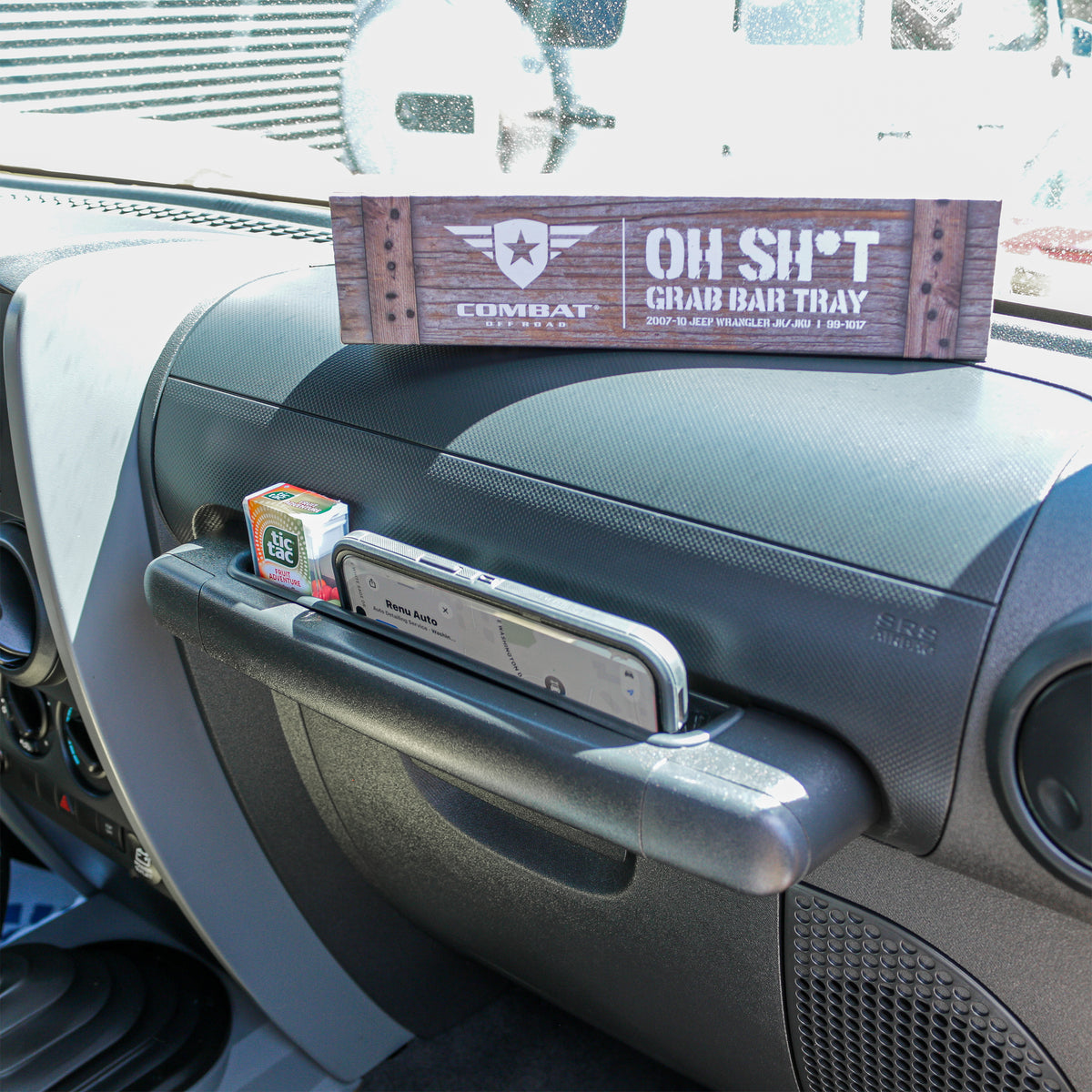 OH SHT Grab Bar Tray - Jeep JK 2007-10