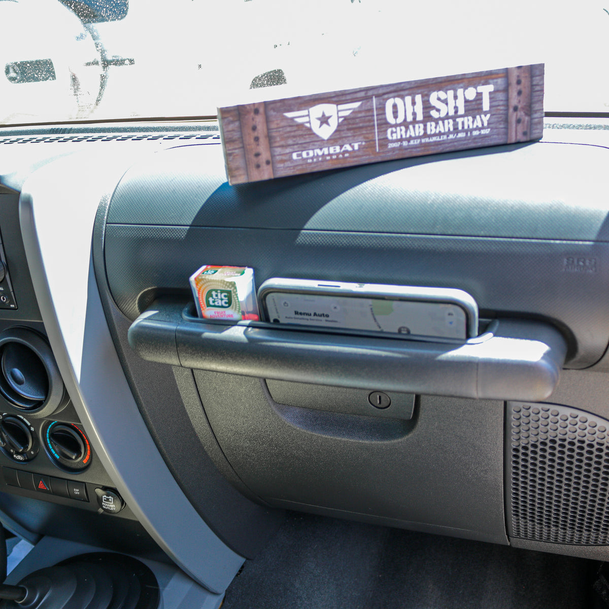 OH SHT Grab Bar Tray - Jeep JK 2007-10