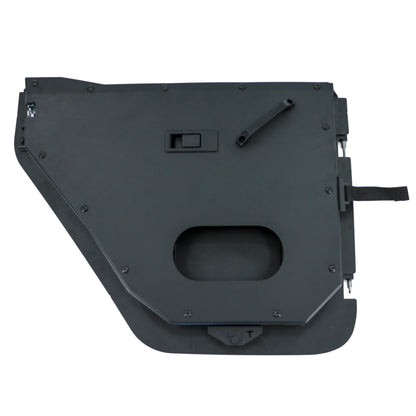 Jeep JL/JLU Full Metal Jacket Doors - Raw - Rear Pair