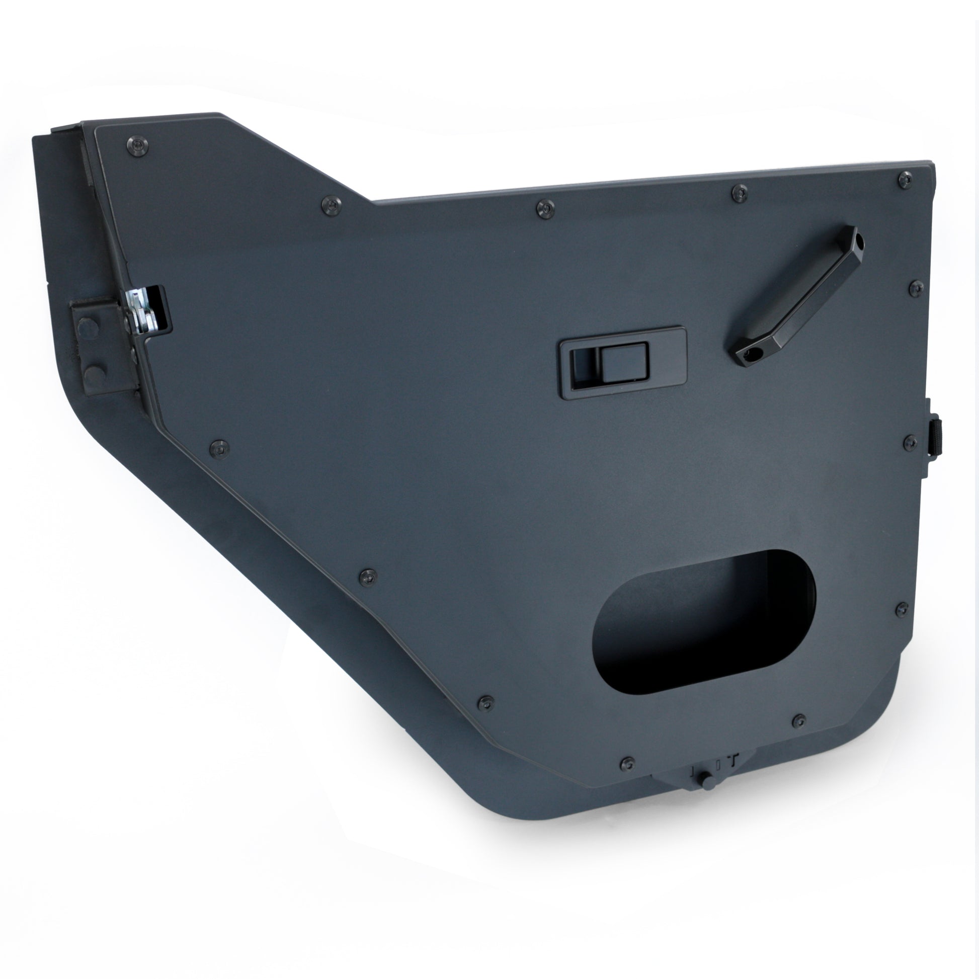 Jeep JT Gladiator Full Metal Jacket Doors - Raw - Rear Pair