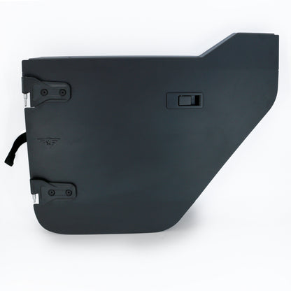 Jeep JT Gladiator Full Metal Jacket Doors - Raw - Rear Pair
