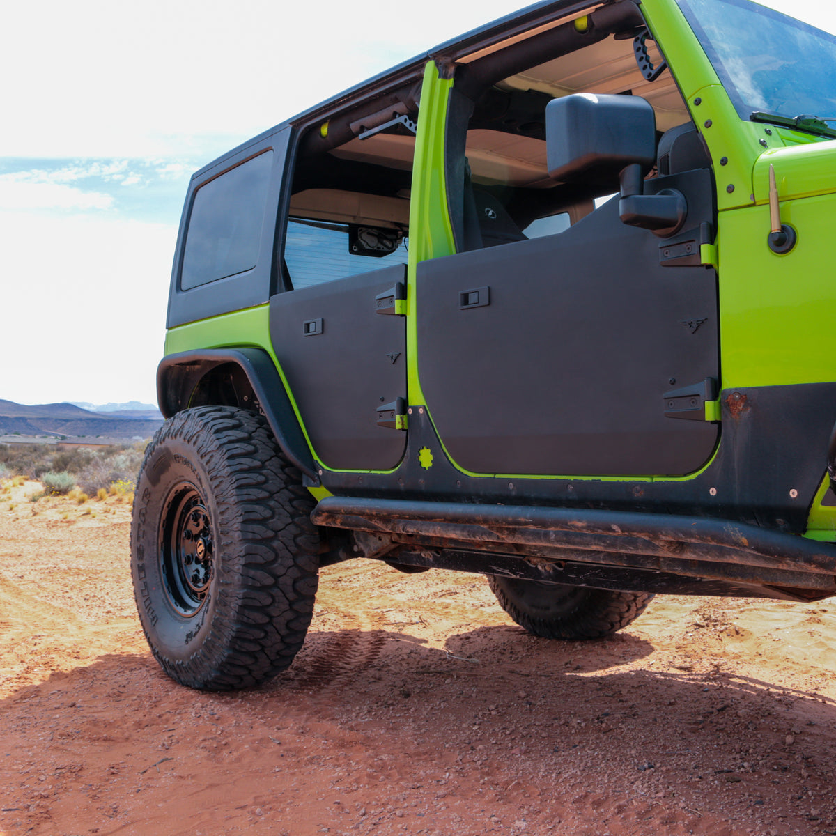 Jeep JK/JKU Full Metal Jacket Doors - Front Pair