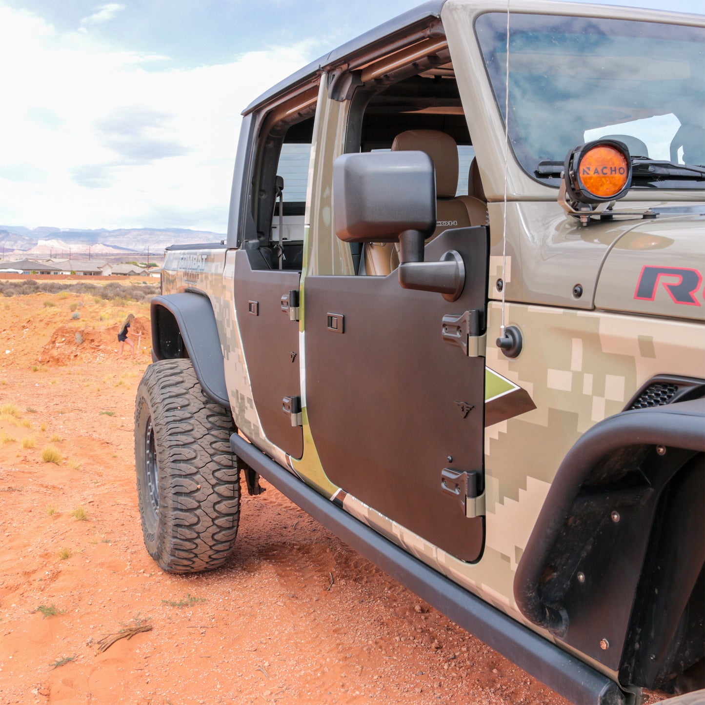 Jeep JT Gladiator Full Metal Jacket Doors - Front Pair