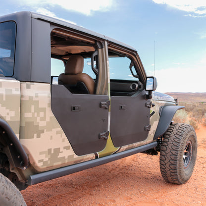 Jeep JT Gladiator Full Metal Jacket Doors - Rear Pair